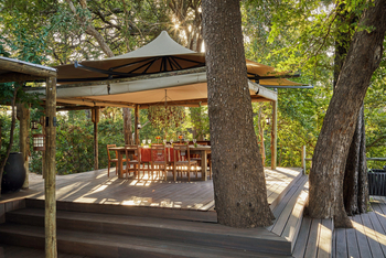 Chindeni Bushcamp: Dining Tent