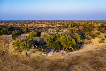 Gomoti Private Camp Gomoti Private Camp: Luftbild