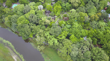 Island Safari Lodge: Luftbild