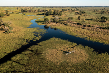 Mapula Lodge: Heli-Landeplatz