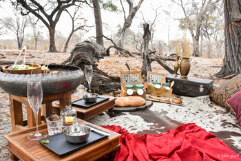 Nambwa Tented Lodge: Romantisches Picknick