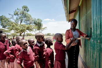 Sanctuary Olonana: Mittagessen in der Schule