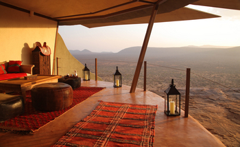 Saruni Samburu: Zentrales Kudu House Lounge