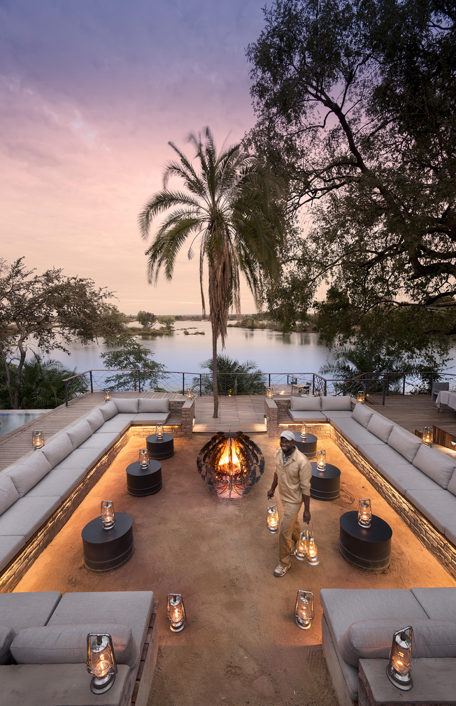 Thorntree River Lodge Thorntree River Lodge: Boma