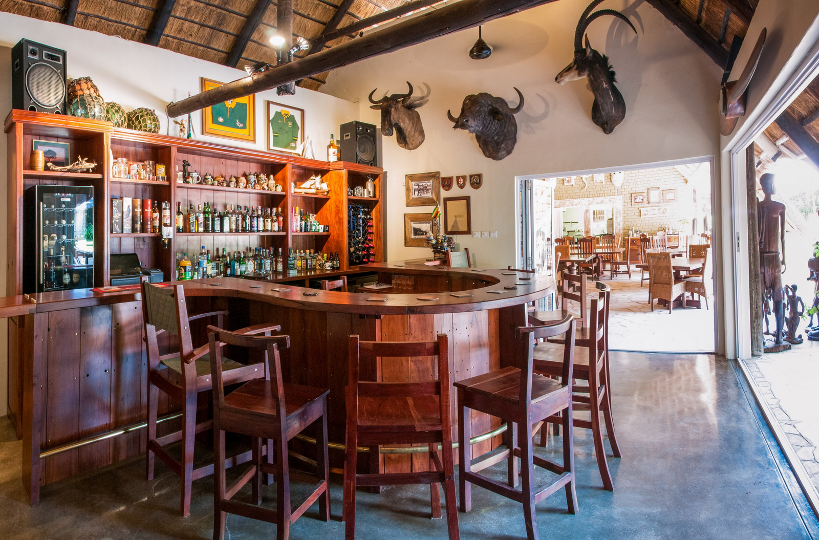 Bayete Guest Lodge Bayete Guest Lodge: Ngwezi Taverne