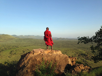 Campi ya Kanzi: Massai-Guide