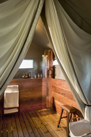 Duba Explorers Camp: Dusche