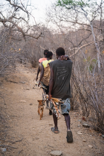 Kisima Ngeda Camp: Hadzabe-Jagd