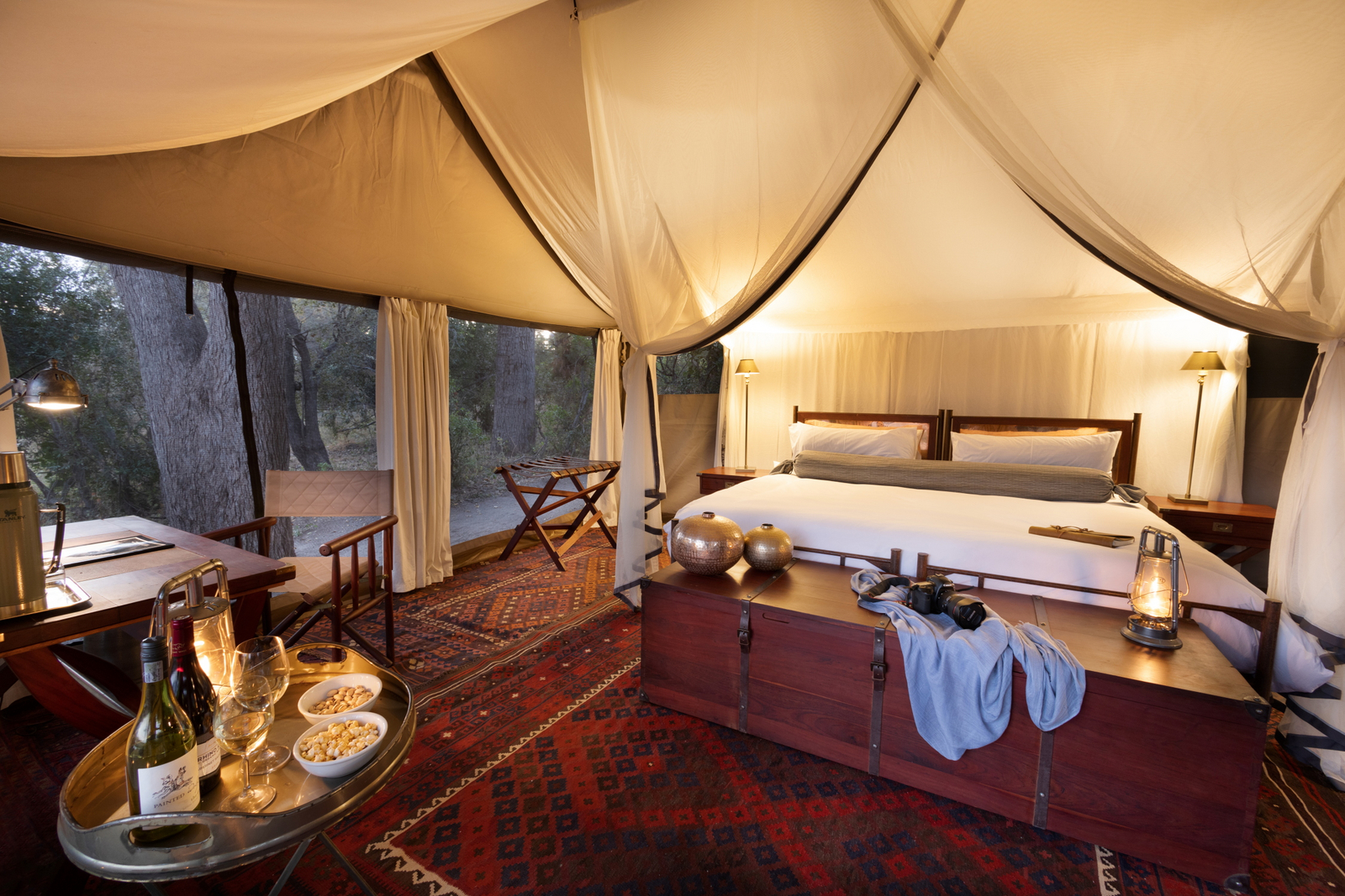 Okavango Explorers Camp Okavango Explorers Camp: Doppelbett