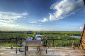 Okuti Camp: Honeymoon Dinner