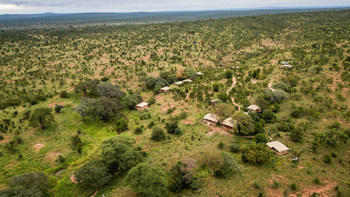 Olkeri Camp: Luftbild