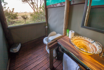 Rra Dinare Camp: Zentrales WC