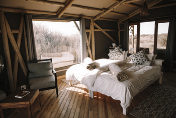 Teufelskrallen Lodge: Doppelbett