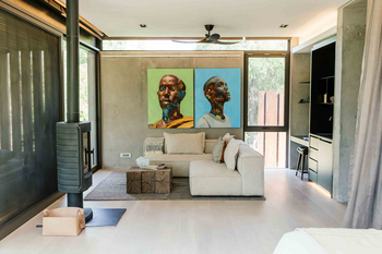 Cheetah Plains Mvula House: Weitere Lounge einer Suite