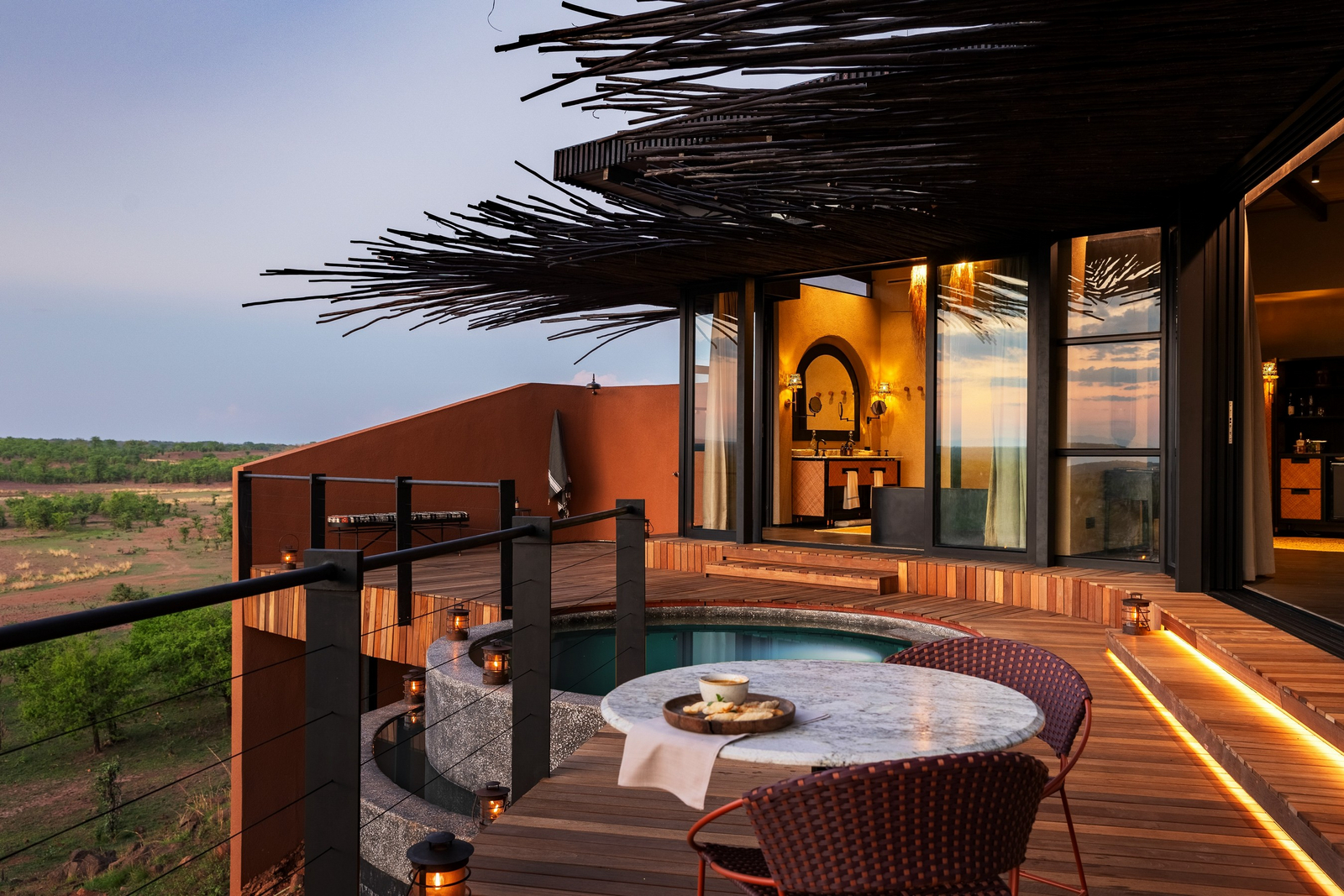 Chichele Presidential Lodge Chichele Presidential Lodge: Außenbereich Vista Suite