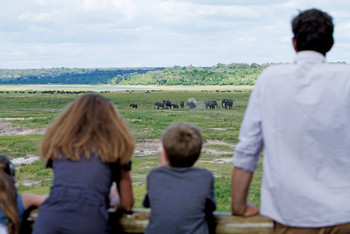 Chobe Game Lodge: Blick vom Deck