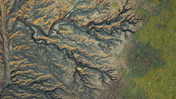 Kanyemba Lodge: Erosion im Nationalpark