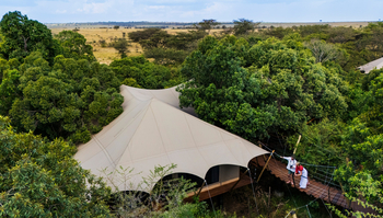 Mara Toto Tree Camp: Hängebrücke