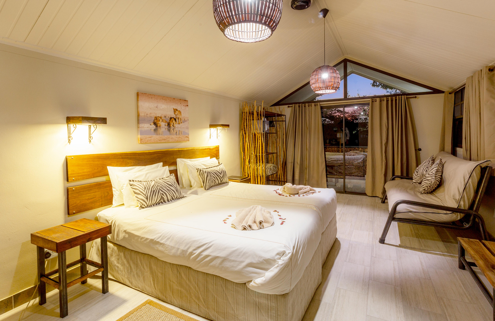 Taleni Etosha Village Taleni Etosha Village: Doppelbett