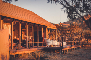 Gmundner Lodge: Plattform einer Suite