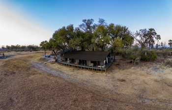 Gomoti Private Camp Gomoti Private Camp: Luftbild