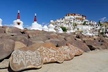 Ladakh: Thikse-Kloster bei Leh