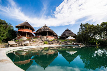 Mihingo Lodge: Reflektion