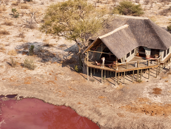 Motswiri Hideaway: 120-Grad Balkon