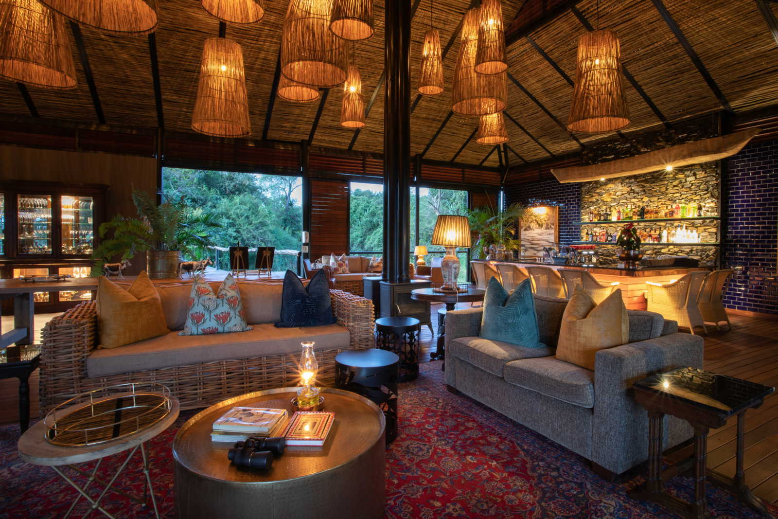 Mukwa River Lodge Mukwa River Lodge: Lounge