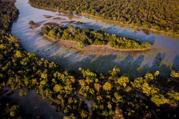 Sungani Lodge Sungani Lodge: Insel in der Lagune