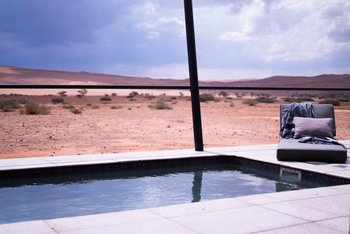 The Desert Grace: Blick vom Pool