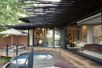 Chichele Presidential Lodge: Vista Suite Veranda