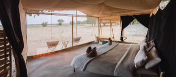 Chula Island Camp Chula Island Camp: Blick aus dem Zelt