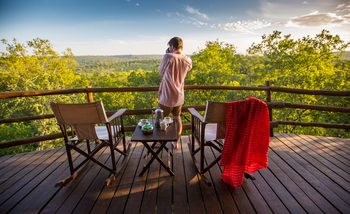 Elewana Tarangire Treetops: Veranda
