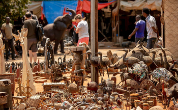 Ilala Lodge: Verkauf von Souvenirs