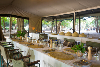 Lale's Camp: Dinner Table