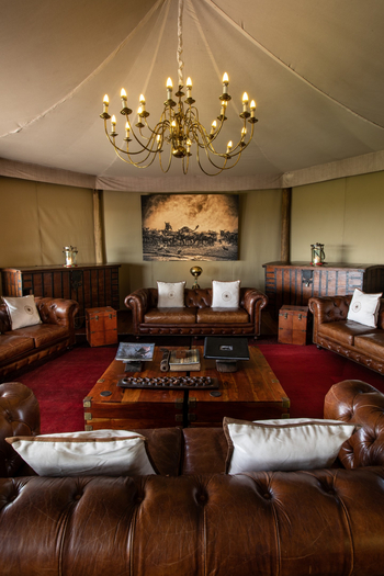 Mara Plains Camp: Lounge