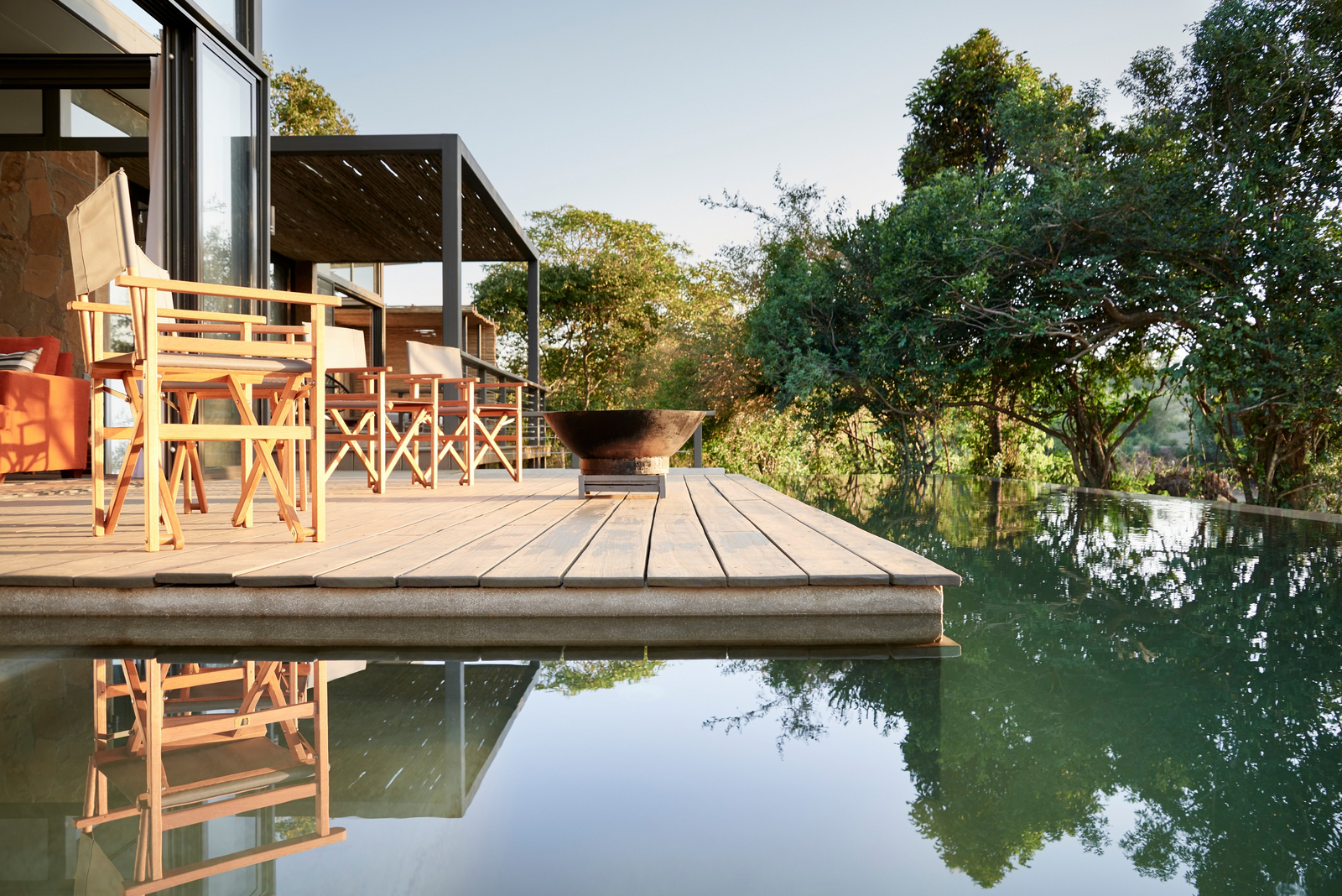 Sanctuary Olonana Geoffrey Kent Suite Sanctuary Olonana Geoffrey Kent Suite: Deck und Pool