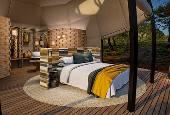 Siringit Tarangire Camp: Doppelbett