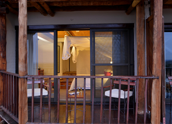 Victoria Falls Safari Lodge Victoria Falls Safari Lodge: Balkon