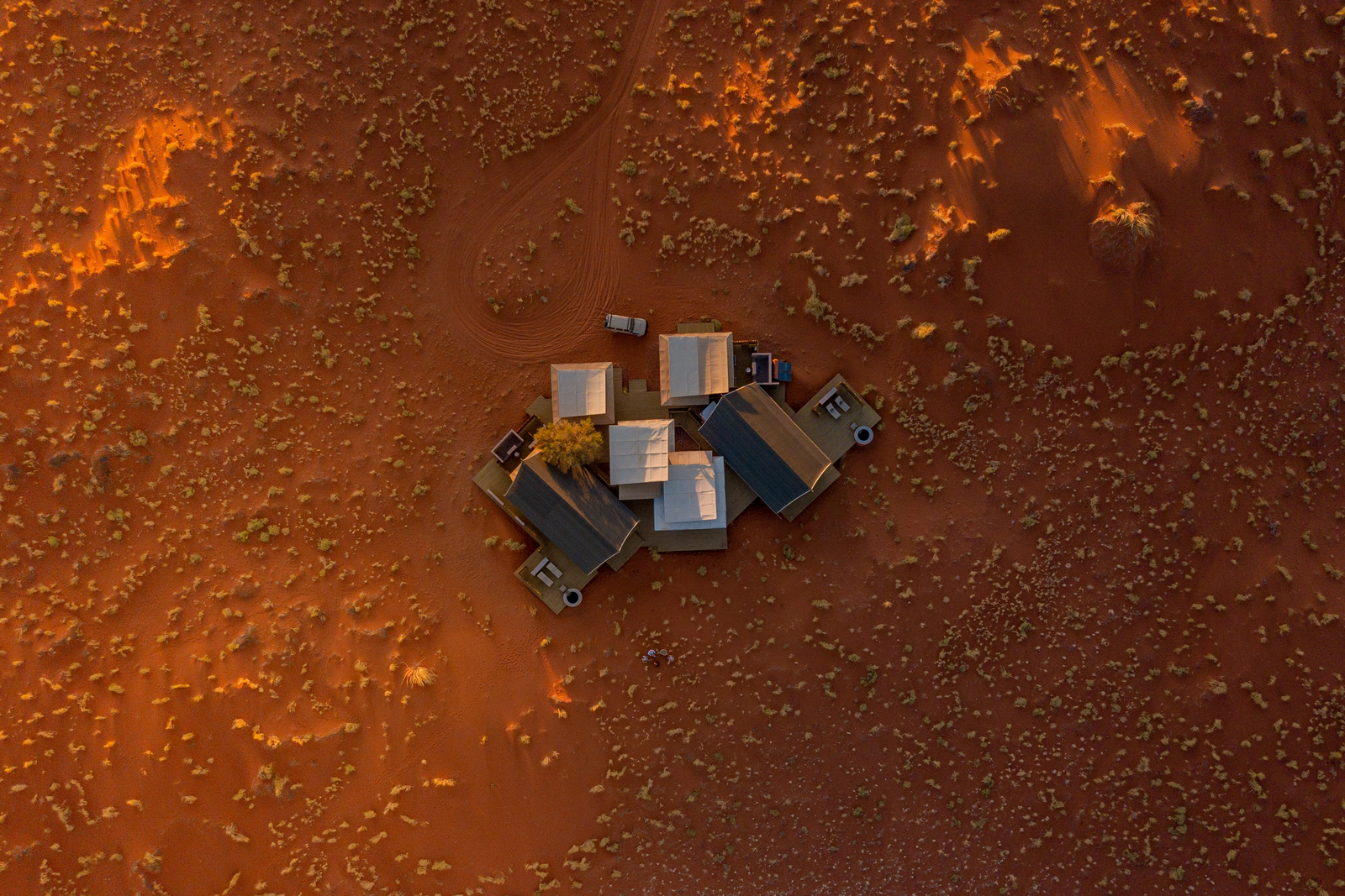 Wolwedans Dune Camp Family Suite Wolwedans Dune Camp Family Suite: Draufsicht