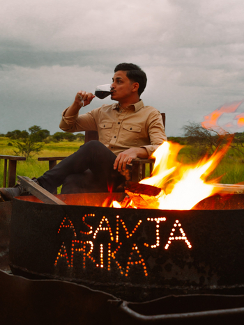 Asanja Siri Bustani Grumeti Camp: Feuerschale