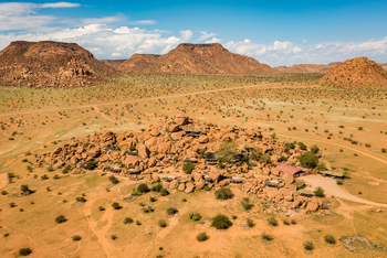 Camp Kipwe: Luftbild