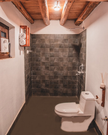 Drenmo Lodge Drenmo Lodge: Gästebad