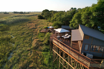 Kala Treehouse: Drohnenaufnahme