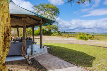 Kuthengo Camp: Lounge-Zelt