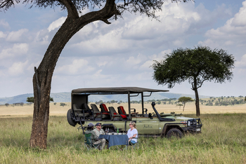 Olakira Migration Camp: Getränkepause