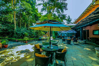 Syna Tiger Resort: Sonnenschirm