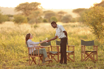 Tarangire Ndovu Tented Lodge: Sundowner