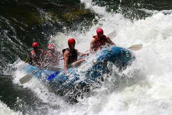 Victoria Falls Hotel: Whitewater Rafting